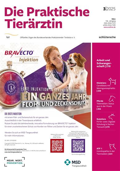 Praktische Tierärztin Ausgabe 2025003