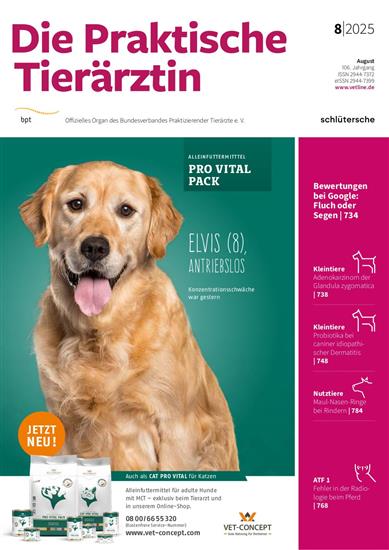 Praktische Tierärztin Ausgabe 2025008