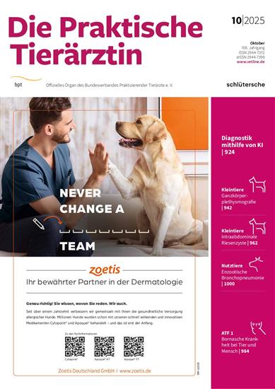 Praktische Tierärztin Ausgabe 2025010