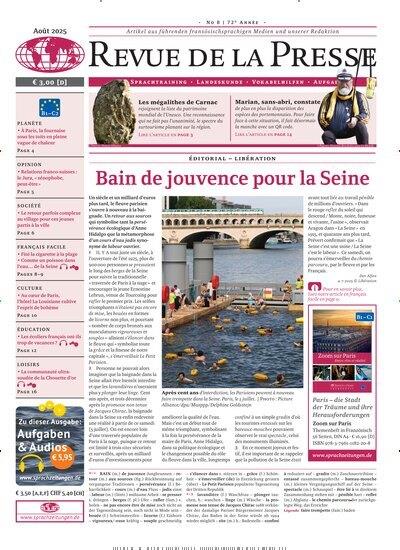 Revue de la presse Premium Ausgabe 2025008