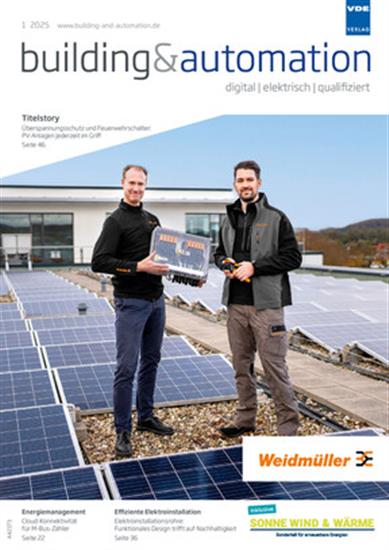 building & automation Ausgabe 2025001