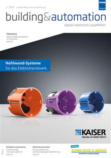 building & automation Ausgabe 2025002