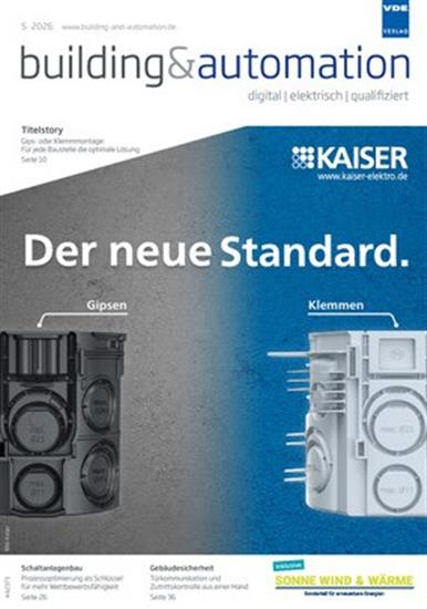 building & automation Ausgabe 2026005