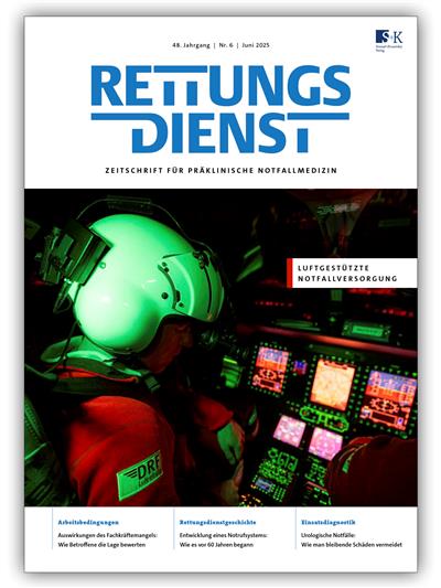 Rettungsdienst Ausgabe 2025006