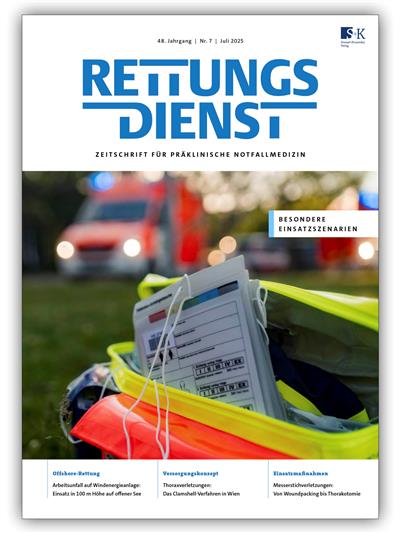 Rettungsdienst Ausgabe 2025007