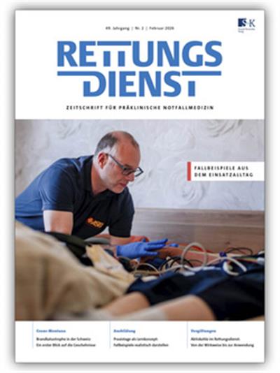 Rettungsdienst Ausgabe 2026002