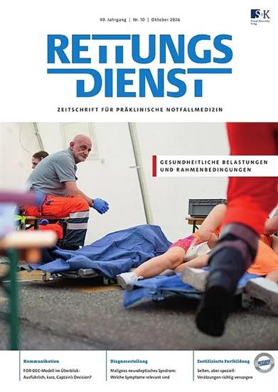 Rettungsdienst Ausgabe 2026010