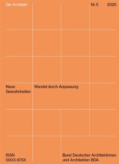 Architekt Ausgabe 2025005