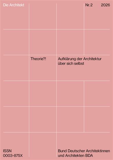 Architekt Ausgabe 2026002