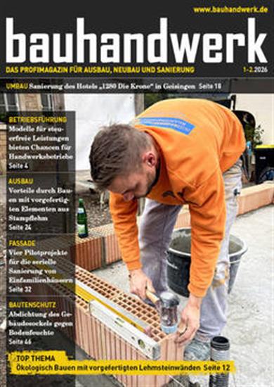 Bauhandwerk Ausgabe 2026001
