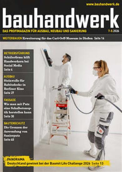 Bauhandwerk Ausgabe 2026007