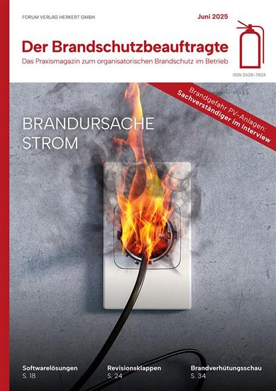 Brandschutzbeauftragte Ausgabe 2025006