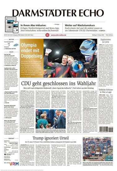 Darmstädter Echo Ausgabe 2026009