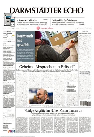 Darmstädter Echo Ausgabe 2026012