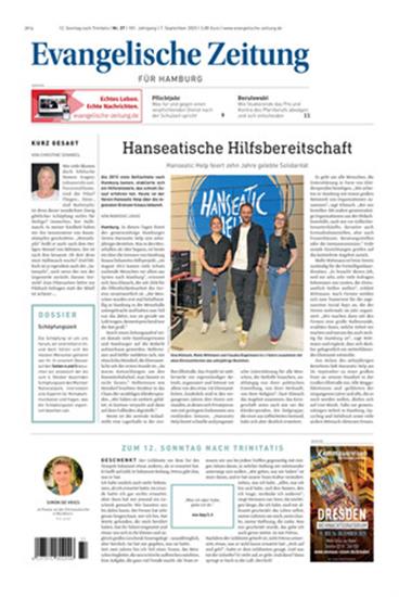Evangelische Zeitung Ausgabe 2025037