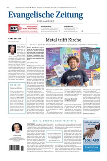 Evangelische Zeitung Ausgabe 2025039