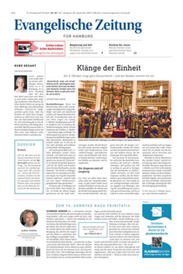 Evangelische Zeitung Ausgabe 2025040