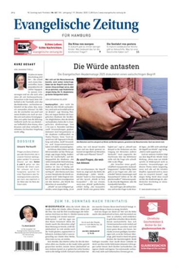Evangelische Zeitung Ausgabe 2025043
