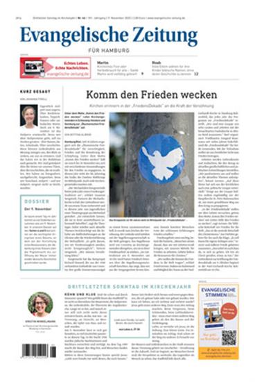 Evangelische Zeitung Ausgabe 2025046