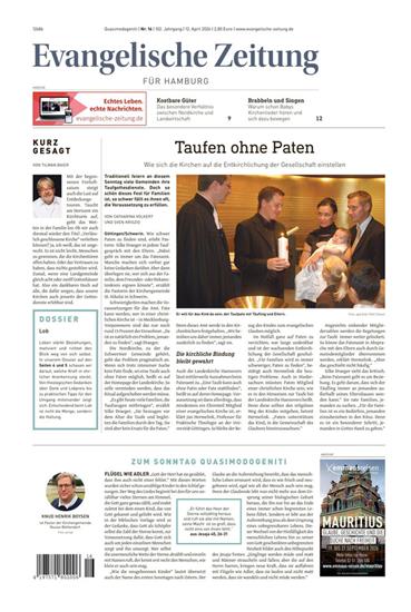 Evangelische Zeitung Ausgabe 2026016
