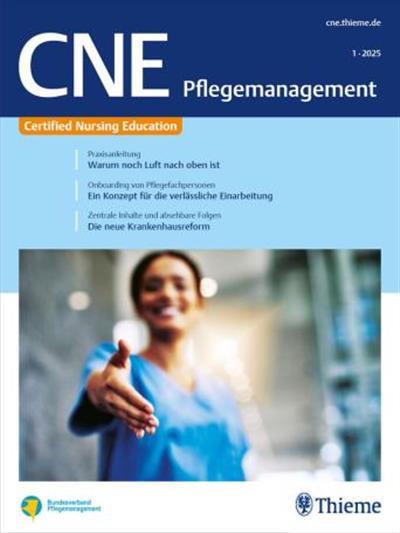 CNE Pflegemanagement Ausgabe 2025001