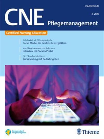 CNE Pflegemanagement Ausgabe 2026003