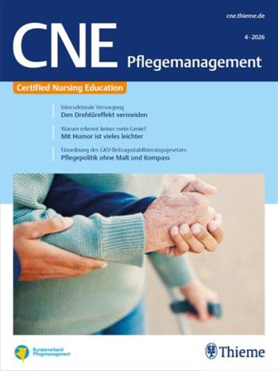 CNE Pflegemanagement Ausgabe 2026004
