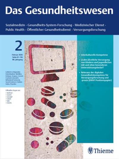 Gesundheitswesen Ausgabe 2026002