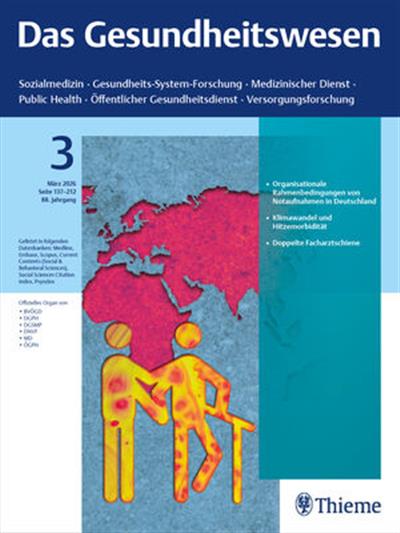 Gesundheitswesen Ausgabe 2026003