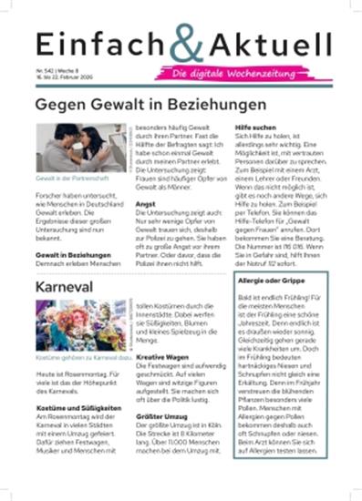 Einfach & aktuell Ausgabe 2026008