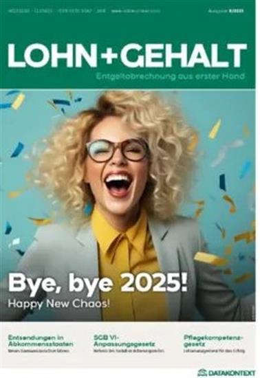 Lohn und Gehalt Ausgabe 2025008