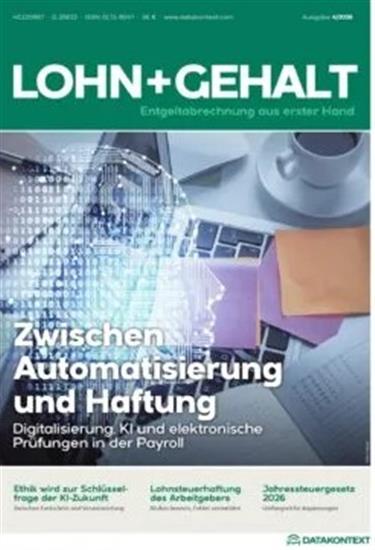 Lohn und Gehalt Ausgabe 2026004