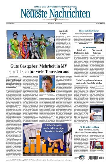 Norddeutsche Neueste Nachrichten NNN Ausgabe 2026034