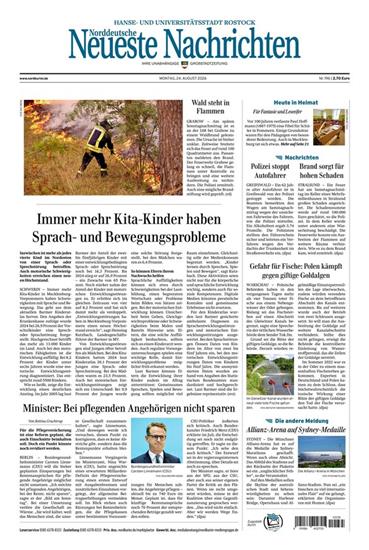 Norddeutsche Neueste Nachrichten NNN Ausgabe 2026035
