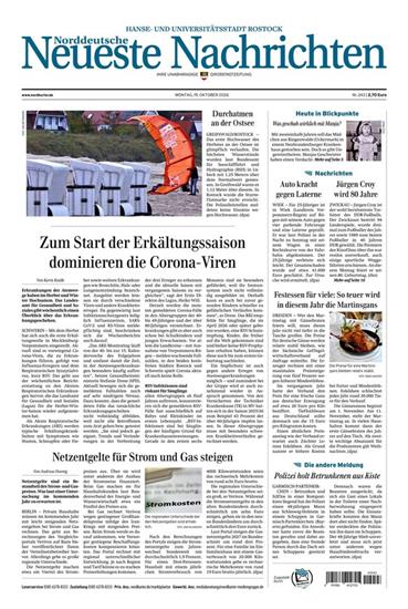 Norddeutsche Neueste Nachrichten NNN Ausgabe 2026043
