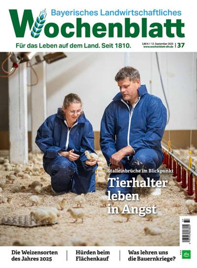 Bayerisches Landwirtschaftliches Wochenblatt Ausgabe 2025037