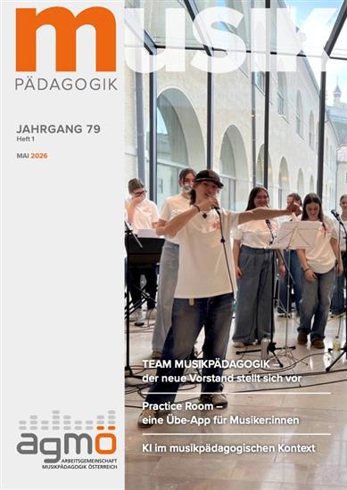 Musikpädagogik Ausgabe 2026001