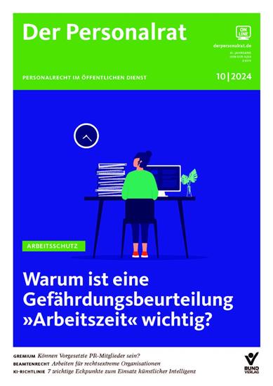 Personalrat - Institutionen Ausgabe 2024010