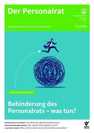 Personalrat - Institutionen Ausgabe 2024011