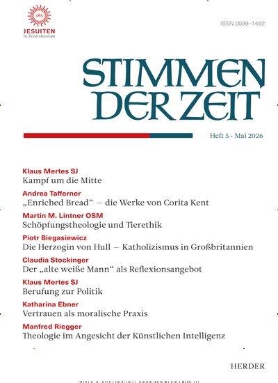 Stimmen der Zeit Ausgabe 2026005