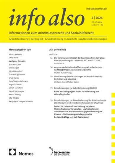 Info also Ausgabe 2026002