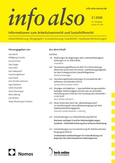 Info also Ausgabe 2026003