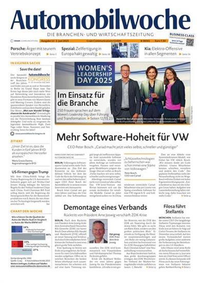 Automobilwoche Ausgabe 2025012