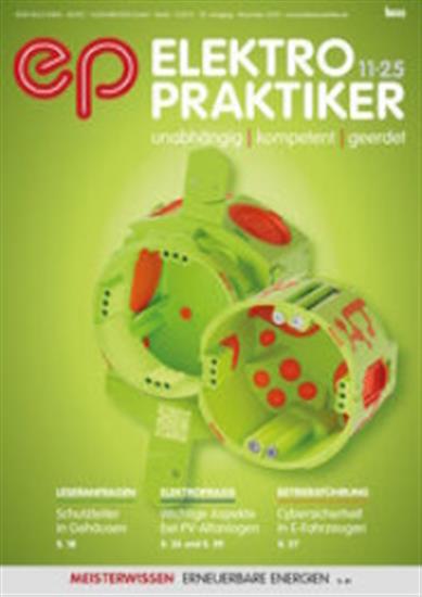 Elektropraktiker mit epPlus Ausgabe 2025011