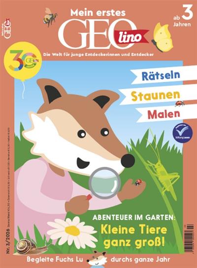 Mein erstes Geolino Ausgabe 2026003
