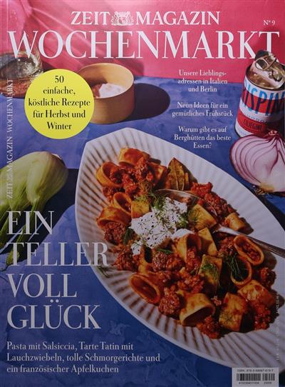 ZEIT MAGAZIN Wochenmarkt Ausgabe 2025009