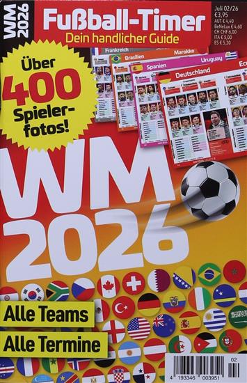 Fussball Timer Ausgabe 2026002
