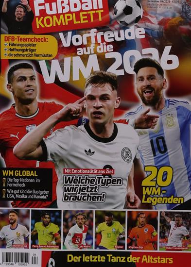 Fußball komplett Ausgabe 2025004