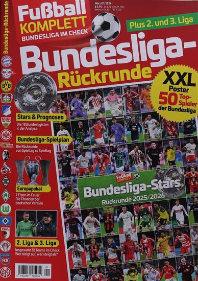 Fußball komplett Ausgabe 2026001