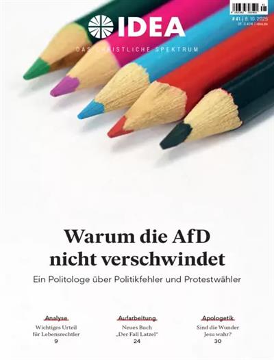 Idea - Das christliche Spektrum Ausgabe 2025041